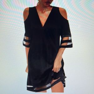 Dress Cotton Casual Ladies Fashion V-Neck